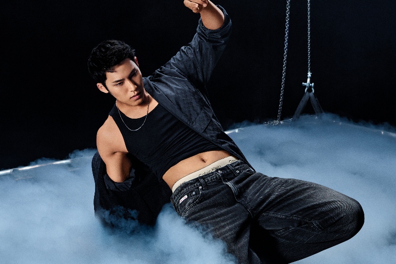 vaqueros 90 hombre colección denim calvin klein K-pop