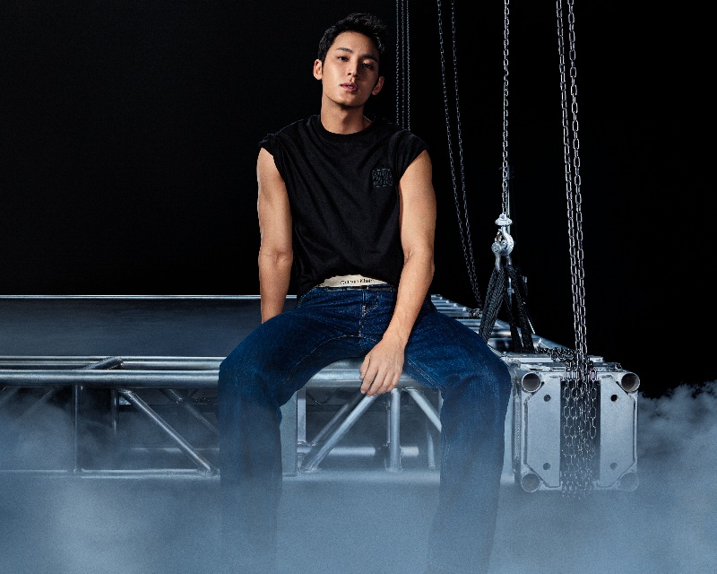 vaqueros 90 hombre colección denim calvin klein K-pop