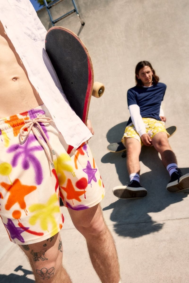 Bañadores estampados Vilebrequin X Palm Angels 2025