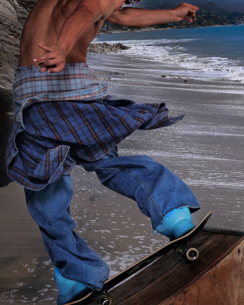 Zapatillas ERL Vamp en azul eléctrico 2025