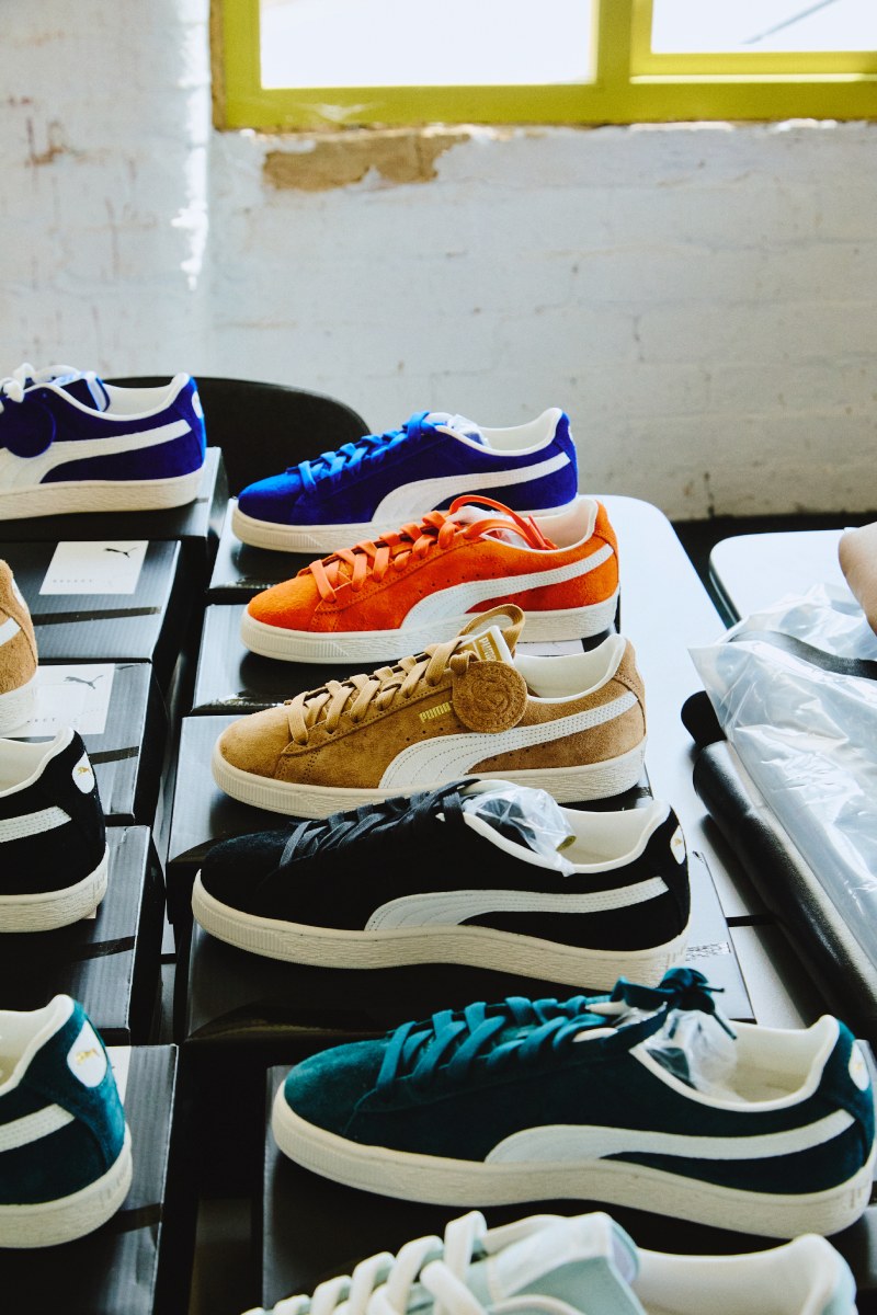 Charles F. Stead eleva la construcción de las Puma Suede