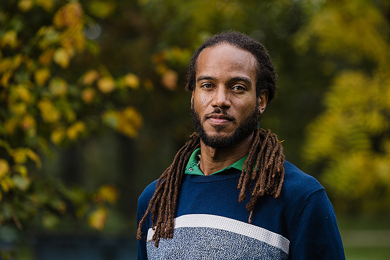 Foto de uno de los ponentes