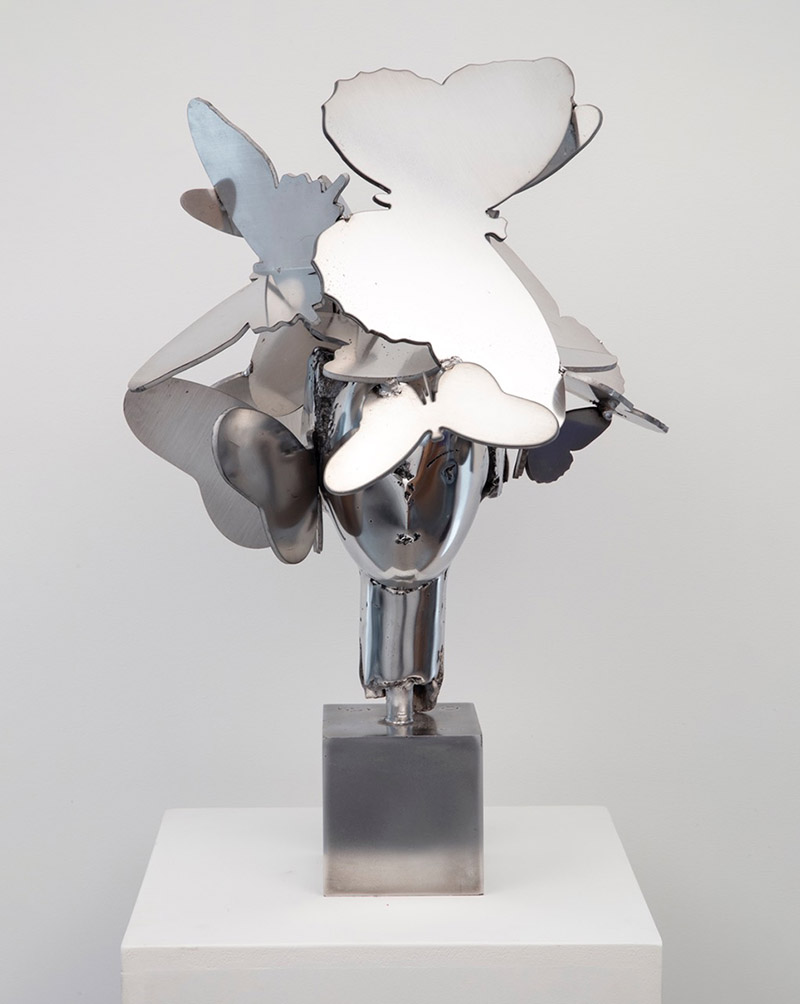 Abierto Valencia 2025 - imagen de una escultura metálica