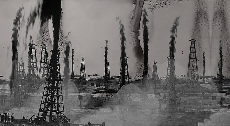 Fotograma del video sobre tecnología de la exposición 