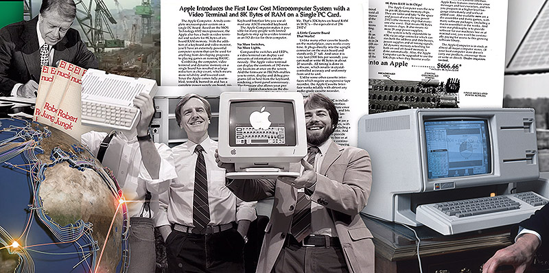 Fotograma del video sobre tecnología de la exposición 