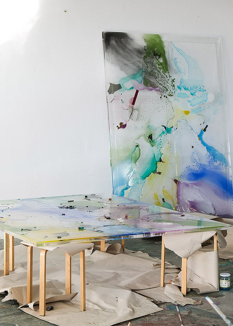 Vista de una pieza de la instalación