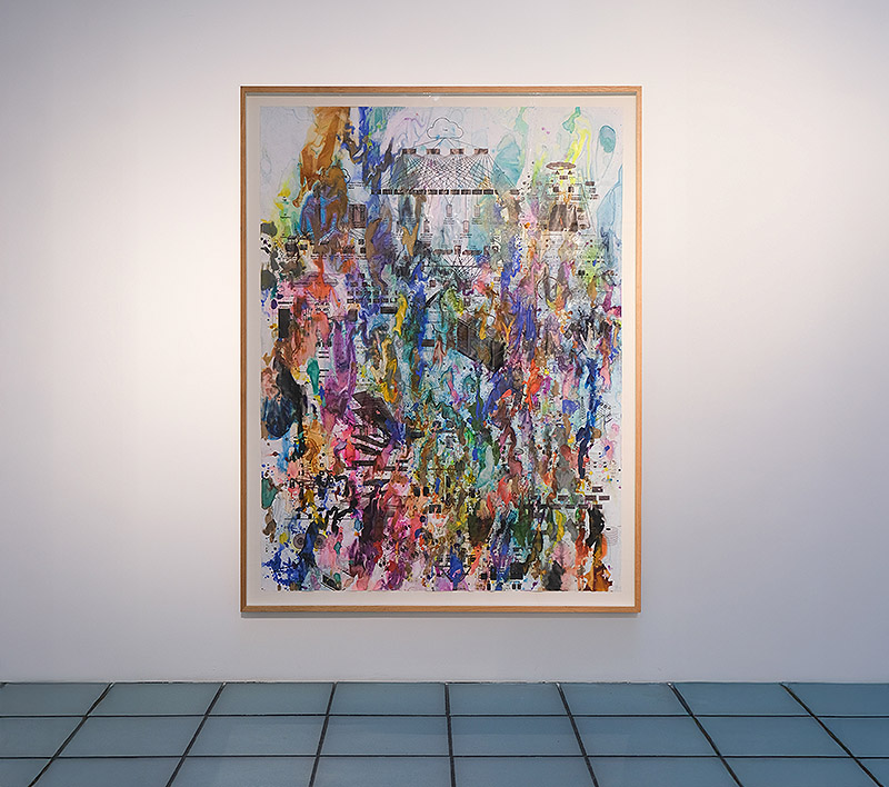 Vista de una pieza de la exposición