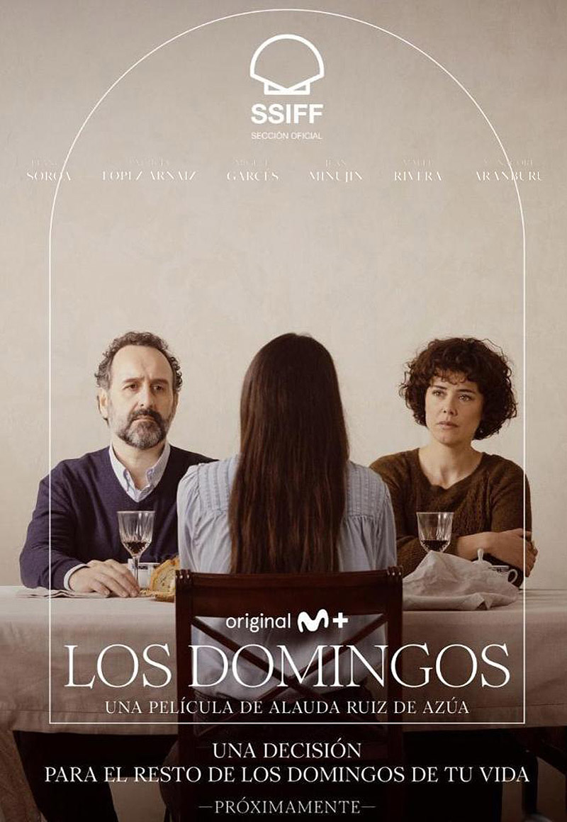 Festival de San Sebastián - poster de la película Los Domingos