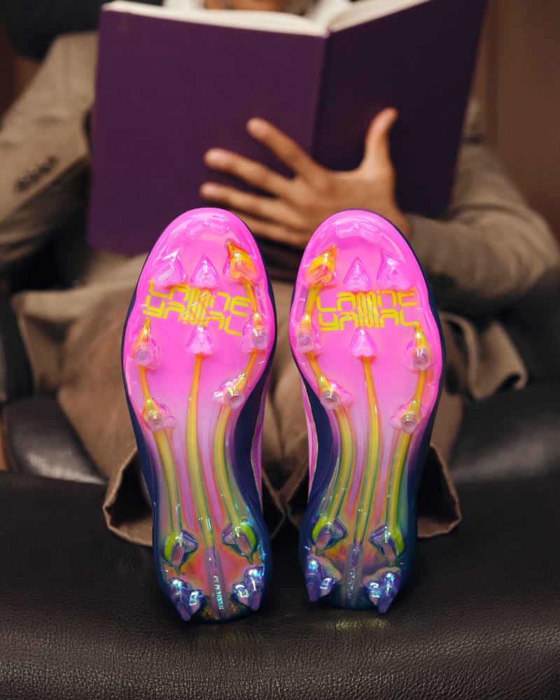 Lamine Yamal estrena sus nuevos tacos F50 con adidas