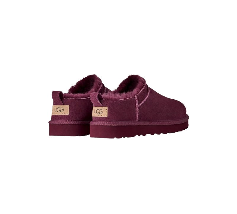 botas unisex forro pelo ugg morado