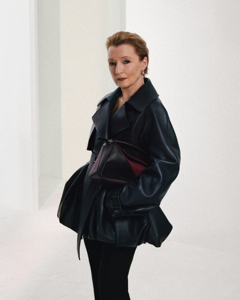 chaqueta piel mujer colección otoño loewe