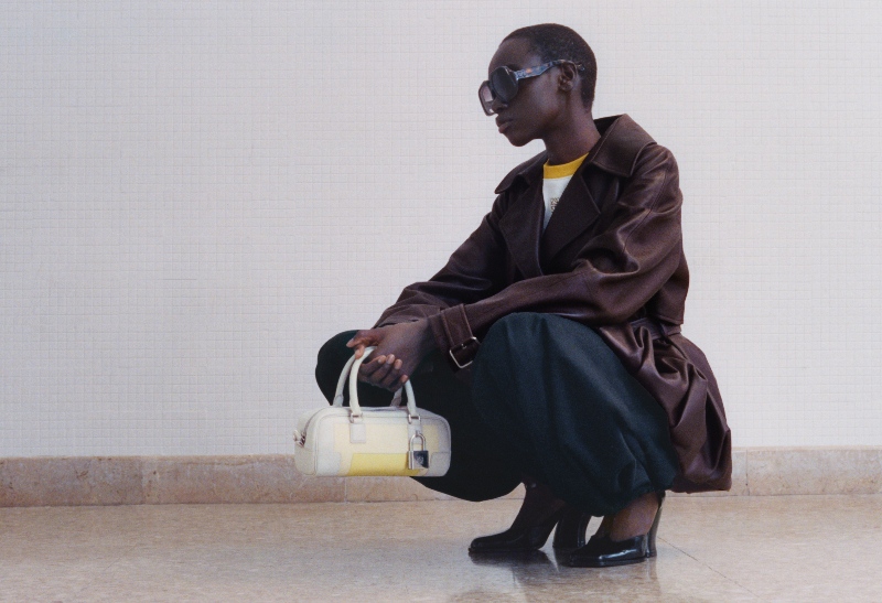 chaqueta piel mujer colección otoño loewe