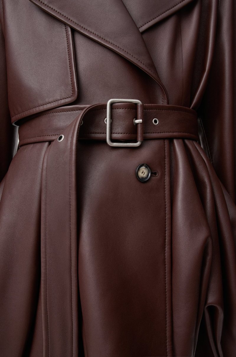 chaqueta piel mujer colección otoño loewe