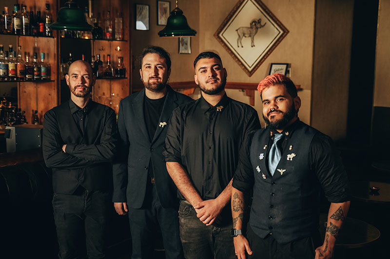 Coctelería Santamaría nueva carta: equipo del negocio