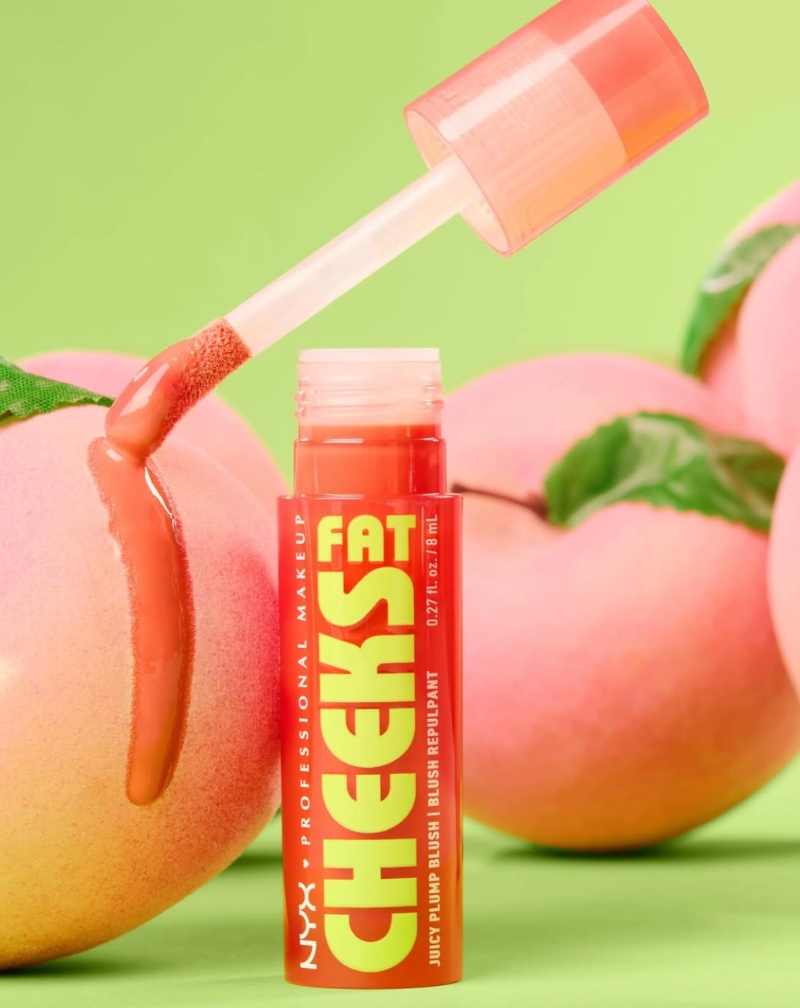 colorete líquido nyx cosmetics maquillaje