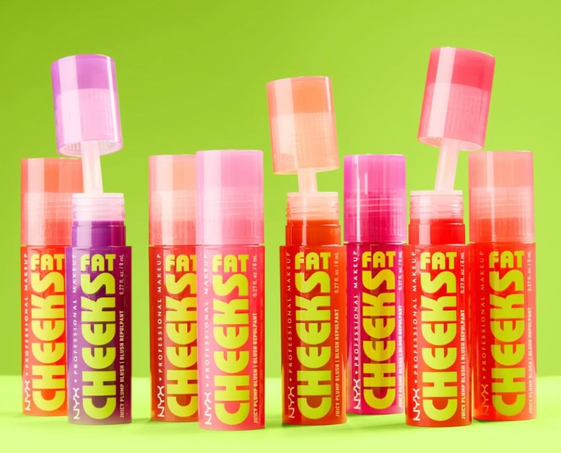 colorete líquido nyx cosmetics maquillaje