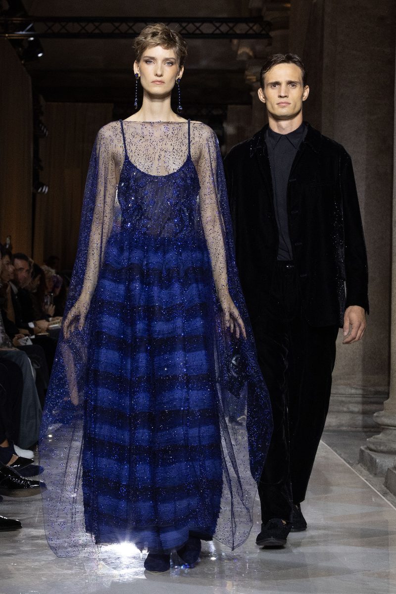 desfile Giorgio Armani milán primavera verano 2026