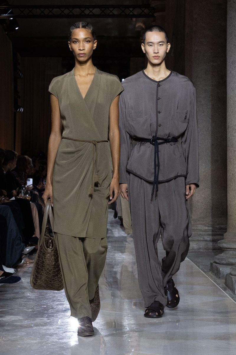 desfile Giorgio Armani milán primavera verano 2026