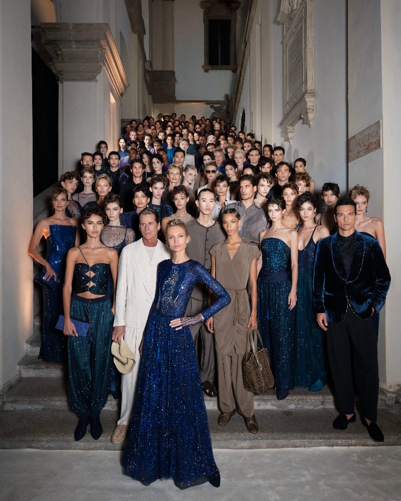 desfile Giorgio Armani milán primavera verano 2026