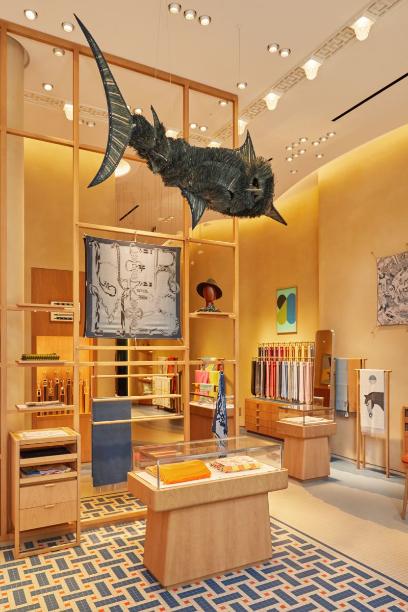 Escaparates Hermès Barcelona Gabriela Sagarminaga