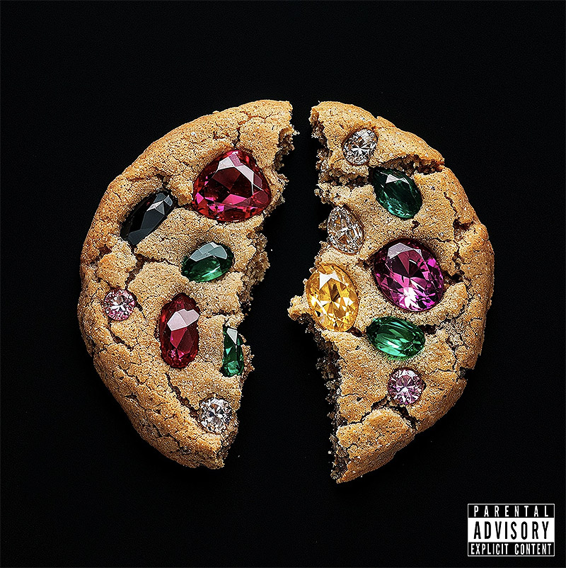 Imagen de coockie con piedras preciosas