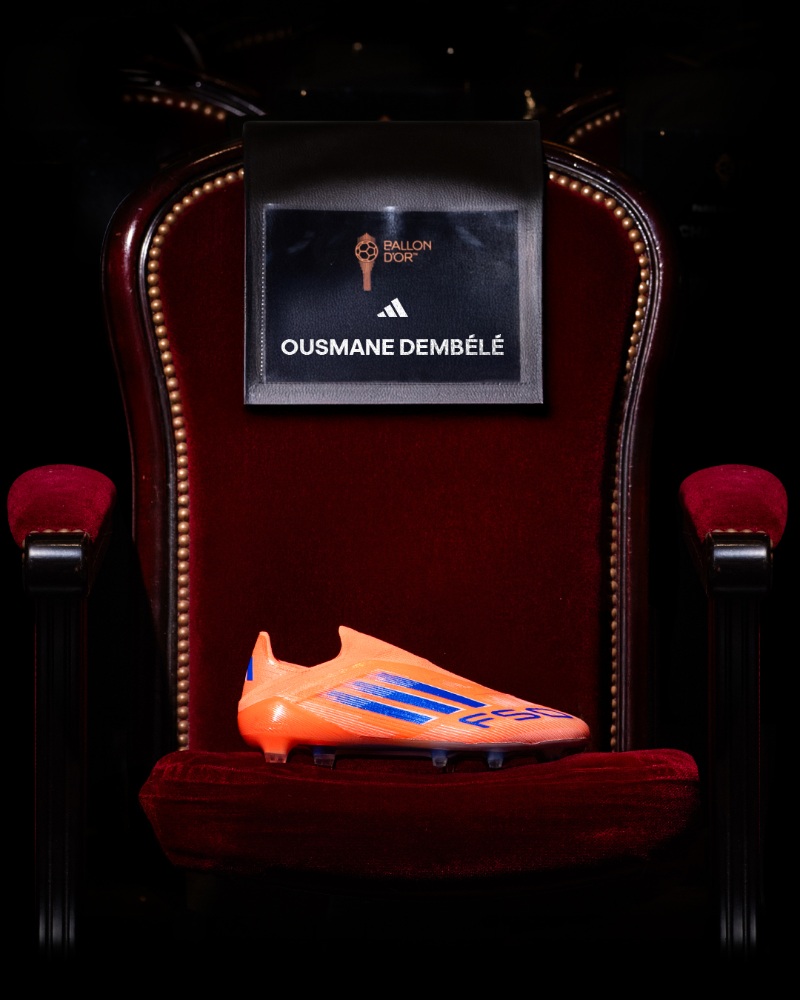 ganadores balón oro 2025 adidas zapatillas dembélé