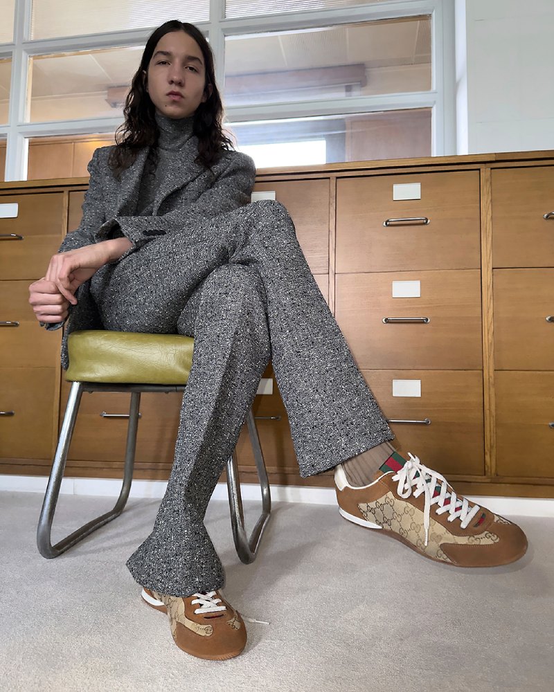 Nuevas zapatillas Gucci Shift de tendencia slim