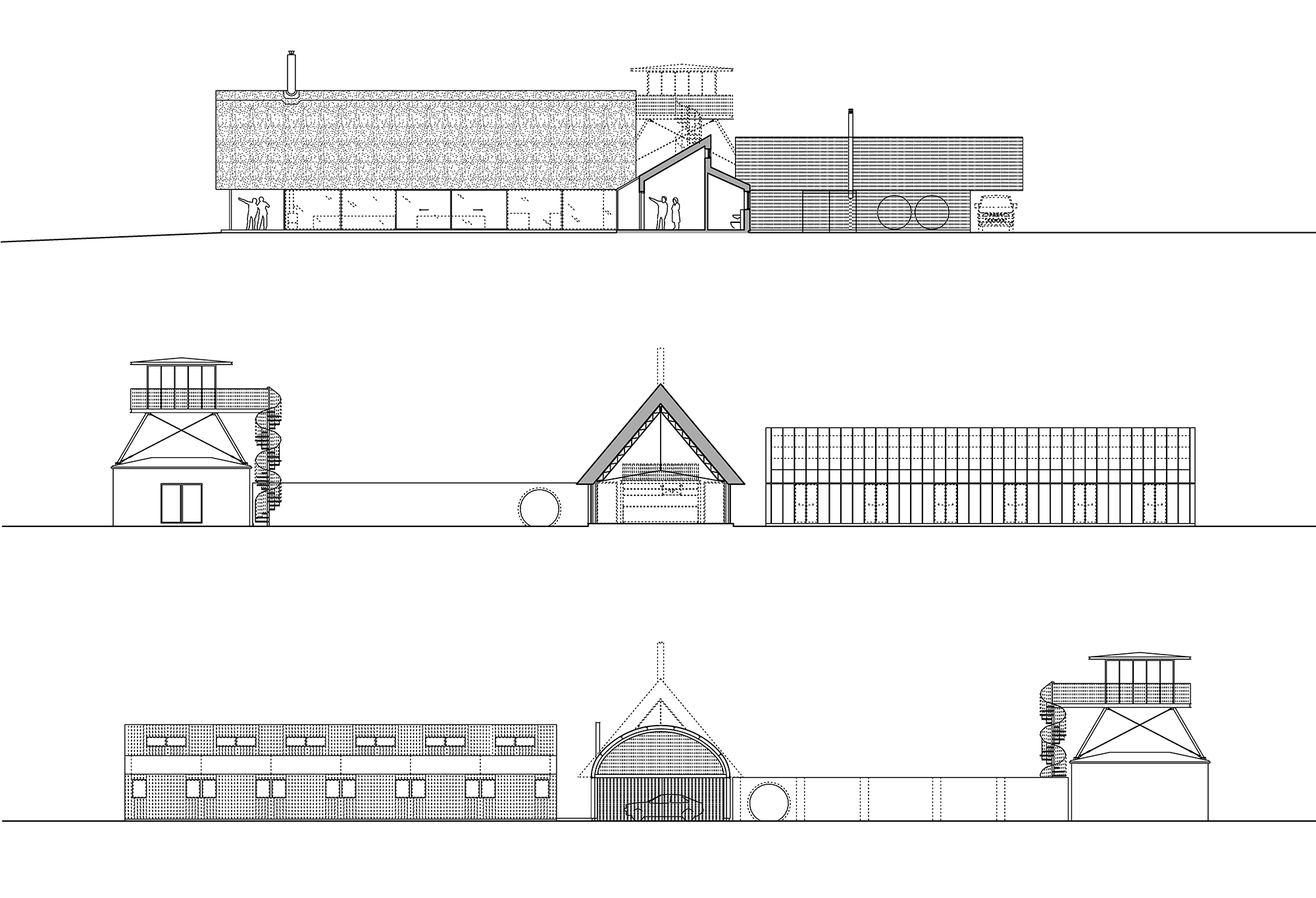 Housestead Sanei y Hopkins arquitectos: planos del proyecto