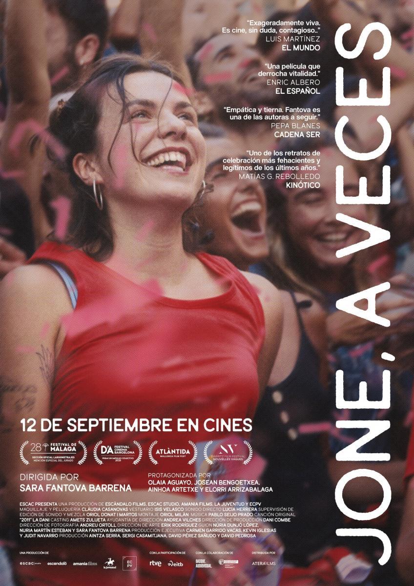 Jone a Veces - cartel de la película