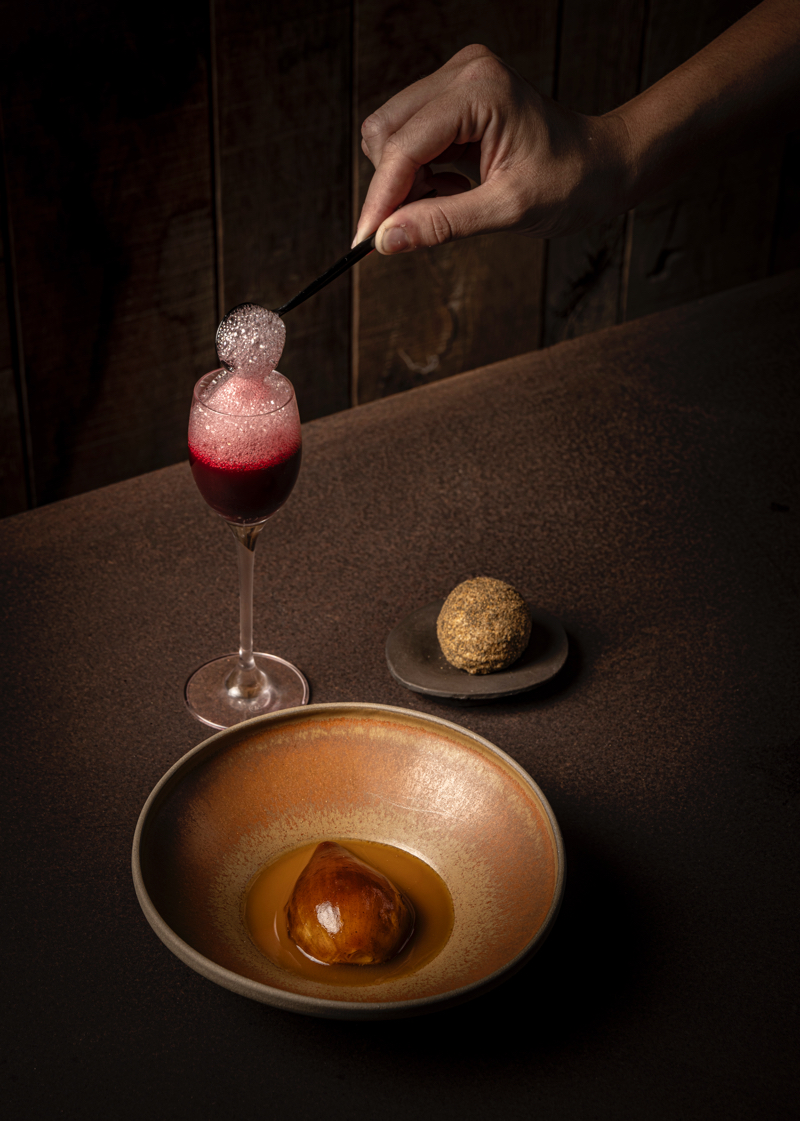 Kamezí Restaurant: Vista de un plato de la propuesta gastronómica