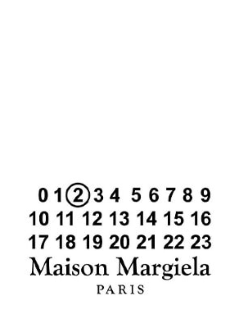 Qué significan los números en las etiquetas de Maison Margiela