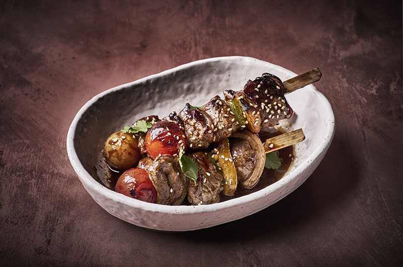 Pucará Orígenes: Yaquitori de lomo saltado