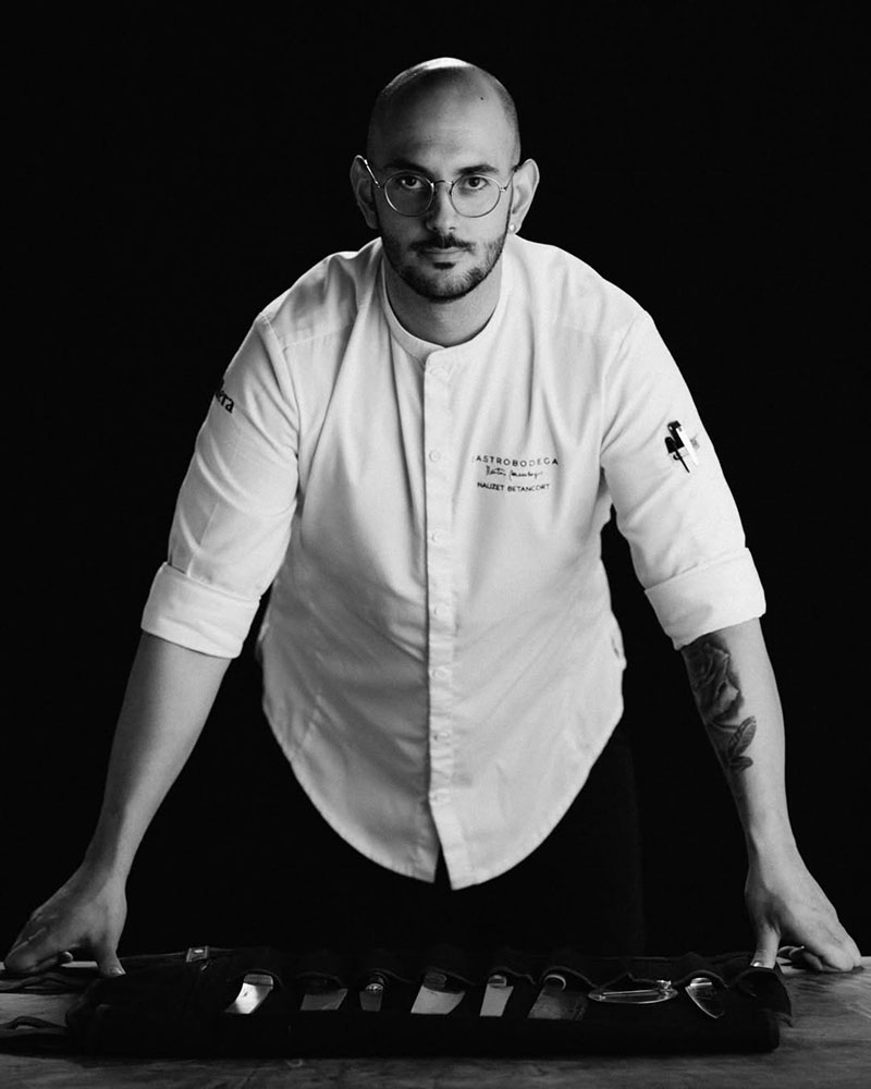 Restaurante Arrope Valladolid: Nauzet Betancort