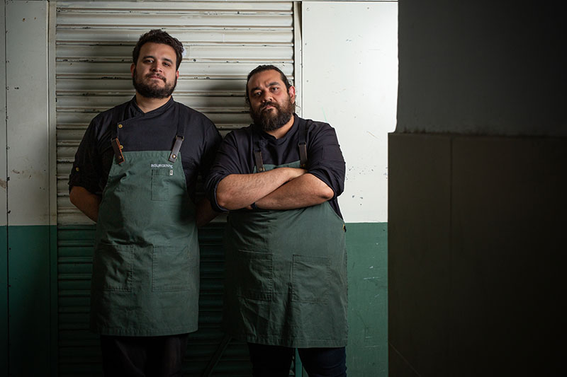 Restaurante Insurgente, ubicado en el Mercado Chamberí: Agustín Mikielievich y Genaro Celia