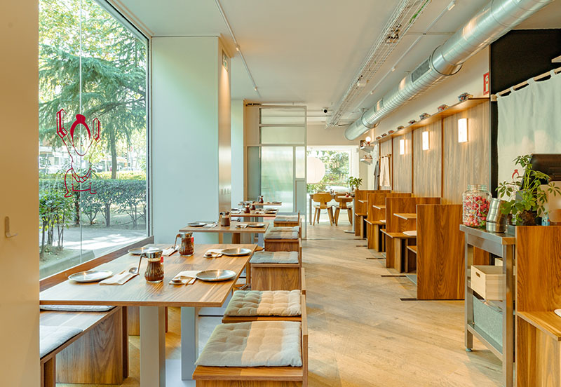 Restaurante Katsu Madrid: local de la Castellana