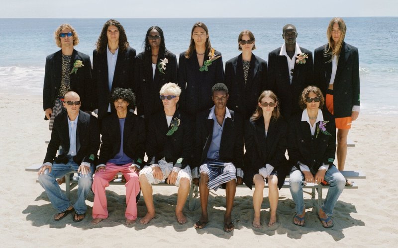 Colaboración Stüssy X Wales Bonner moda urbana de estilo playero