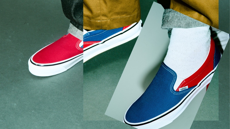 Engineered Garments inyecta asimetría a un icono de Vans