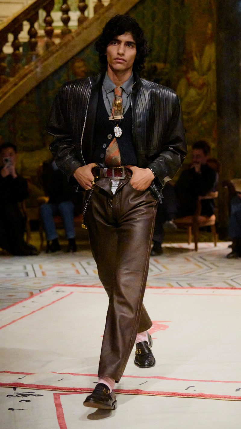 Versace ss26 nueva colección debut Dario Vitale