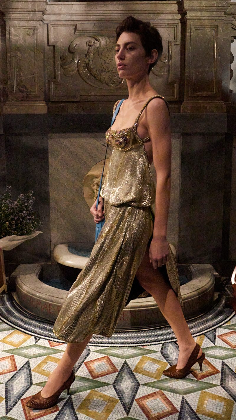 Versace ss26 nueva colección debut Dario Vitale