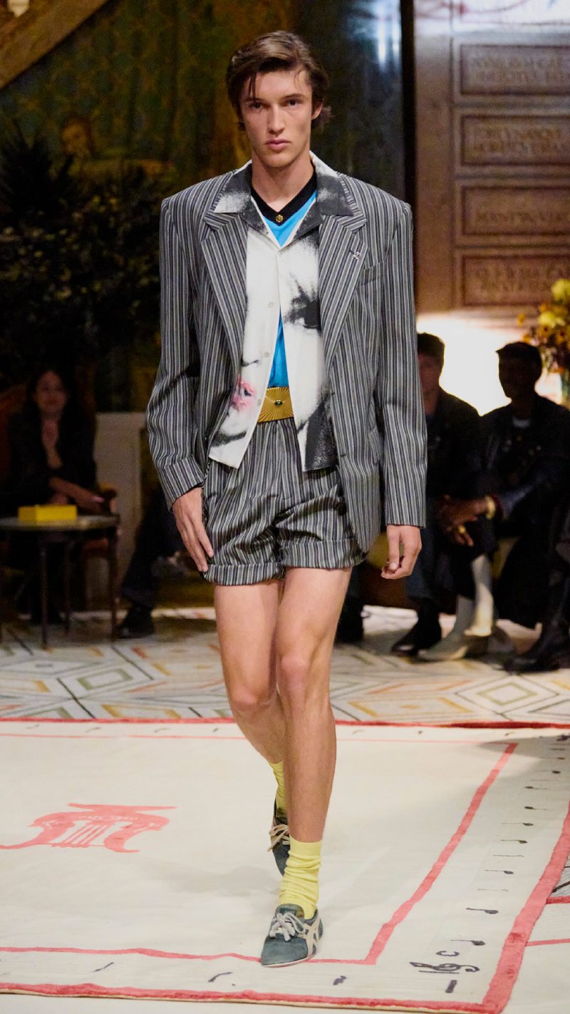 Versace ss26 nueva colección debut Dario Vitale