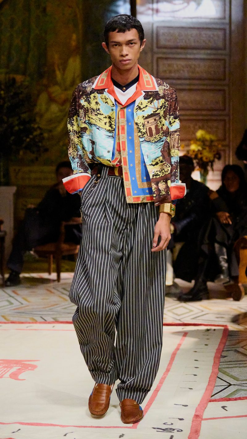 Versace ss26 nueva colección debut Dario Vitale