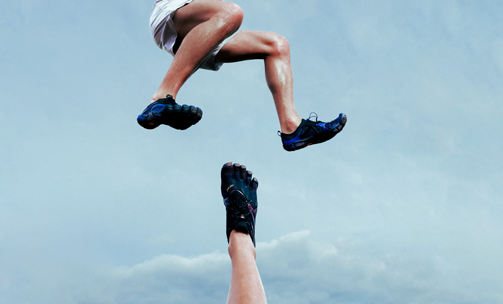 calzado barefoot dedos separados vibram