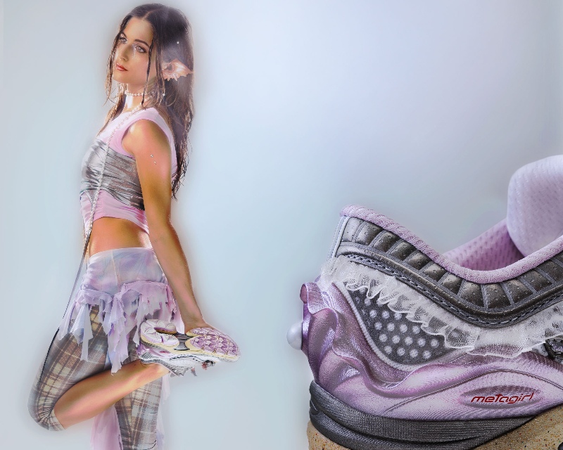 Metagirl aporta ultrafeminidad al diseño runner de Saucony