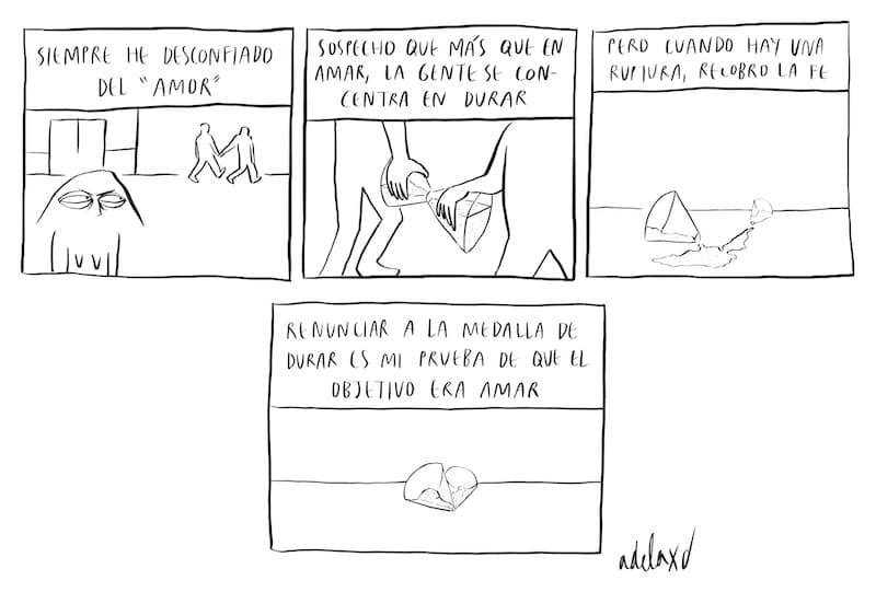 Ilustración de Adela por Dios