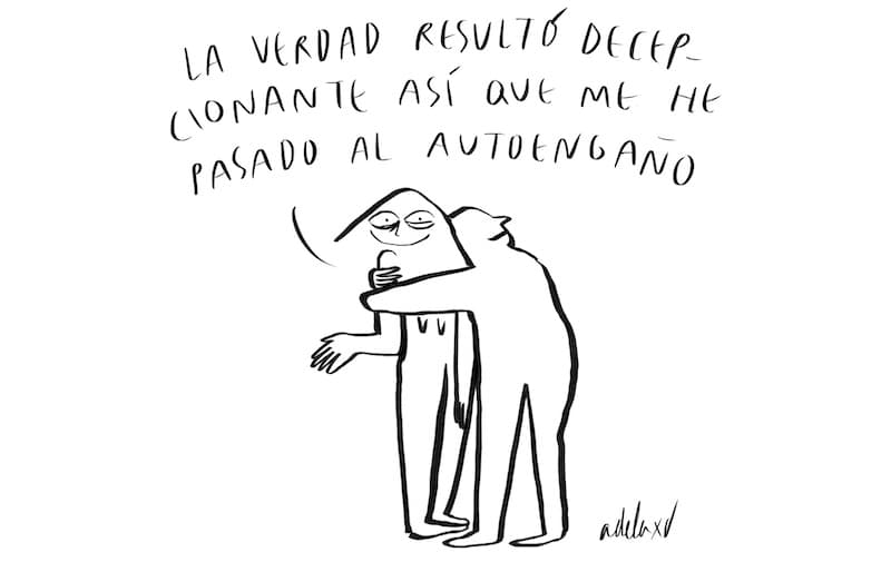 Ilustración de Adela por Dios