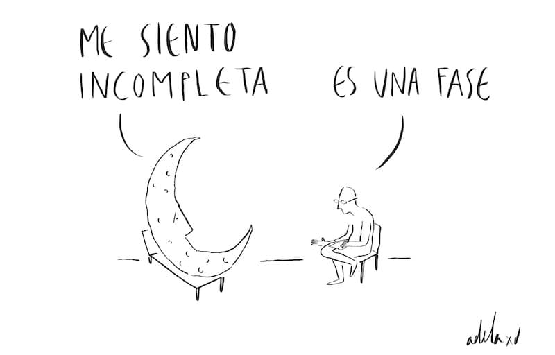 Ilustración de Adela por Dios