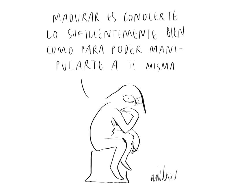 Ilustración de Adela por Dios