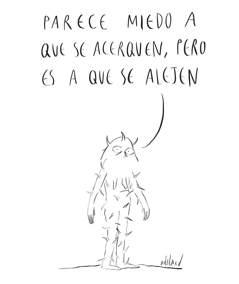 Ilustración de Adela por Dios