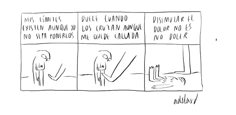 Ilustración de Adela por Dios