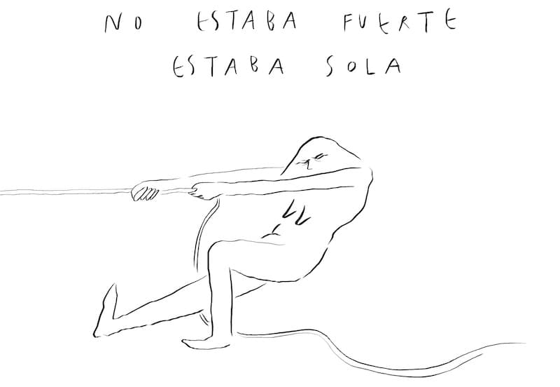 Ilustración de Adela por Dios